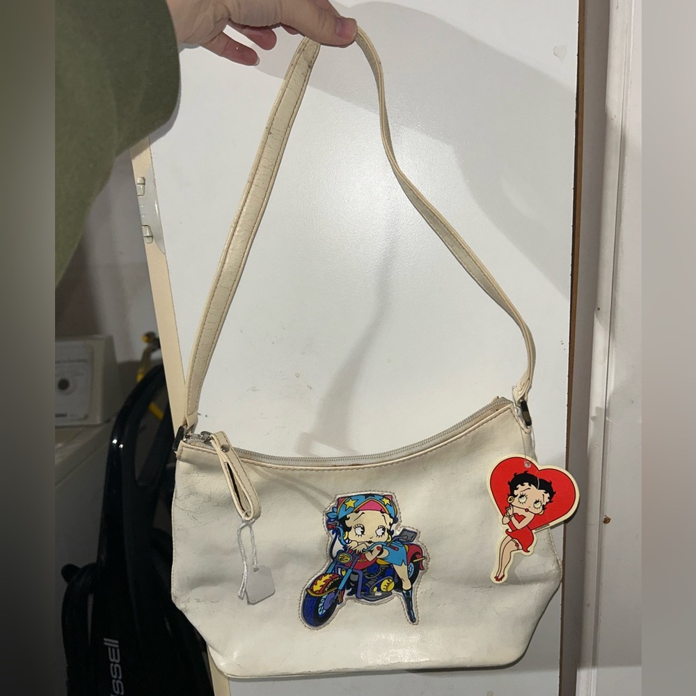 NWT Y2K Vintage 2004 Betty Boop Motorcycle Purse